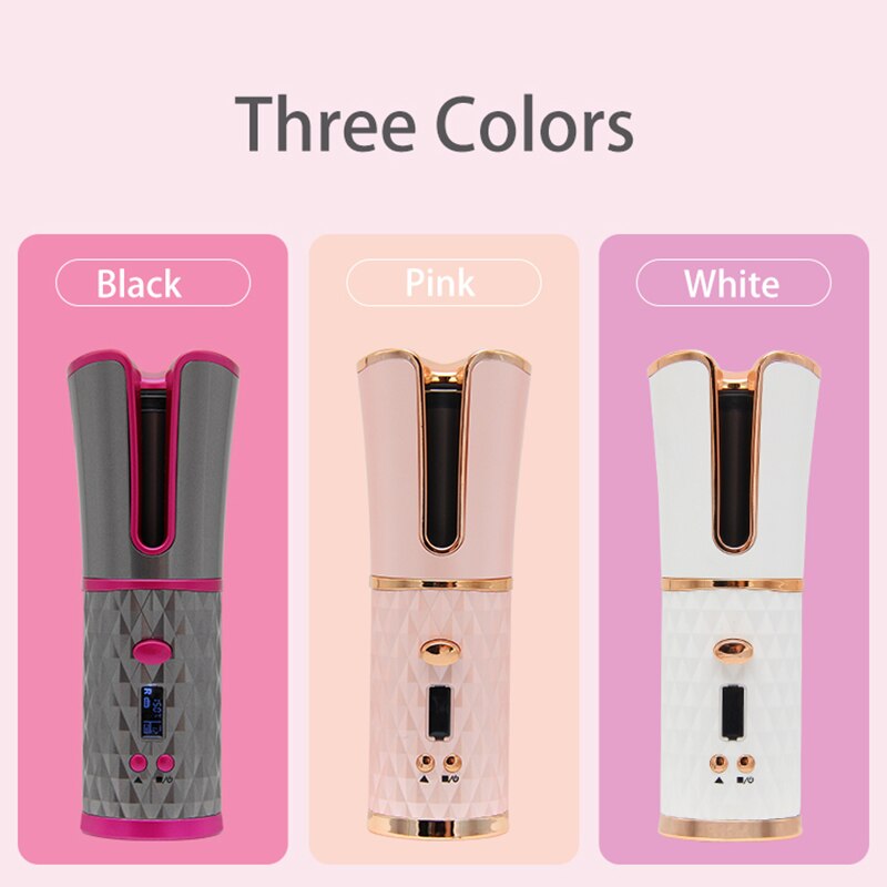 Cordless hair clipper curling irons Hair iron automatic curling iron