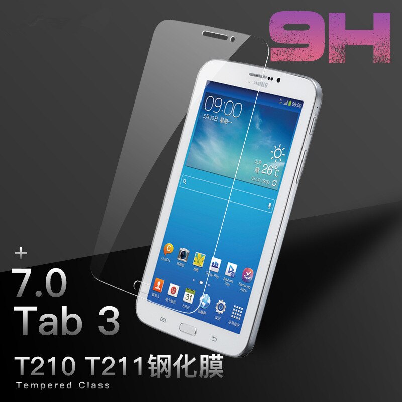 Schermbeschermer van gehard glas voor samsung galaxy tab 3 tab 3 7.0 inch sm -t210 sm-t211 sm-p3200 tabletscherm van glas