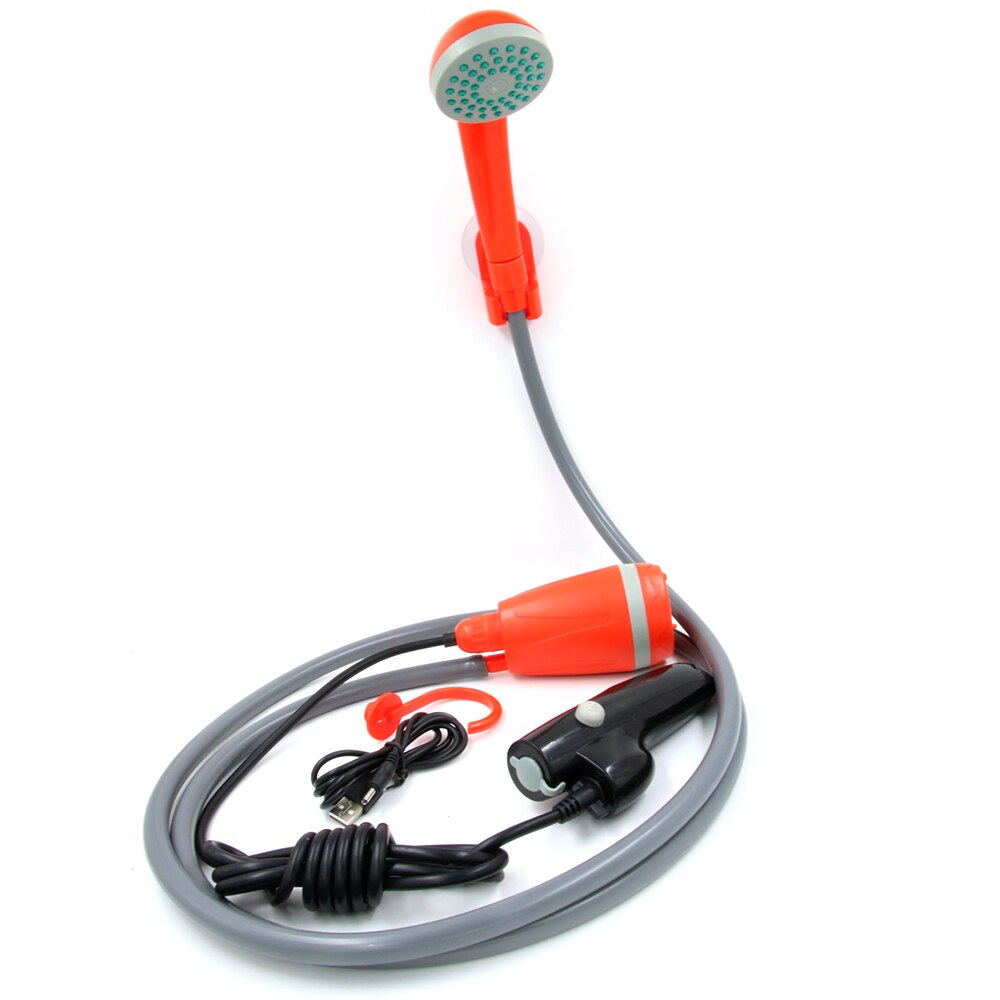 Draagbare Outdoor Douche Kit, handheld Douchekop Camping Douches Met Waterpomp Voor Huishoudelijke En Auto 'S 2M Kabel Douchekop