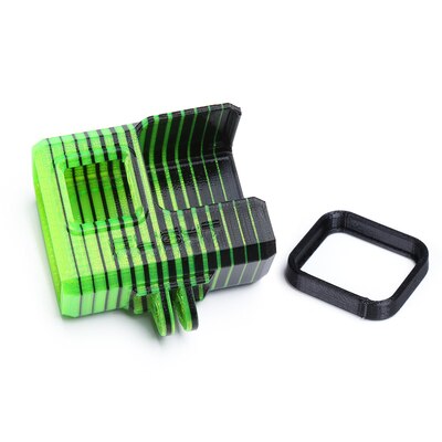 IFlight XL5 SL5 DC5 Nazgul5 FPV Frame Kits Replacement 40degrees Mount for Gopro Hero 8 5 6 7 Camera FPV Cinematic: BlackGreen  Hero 8
