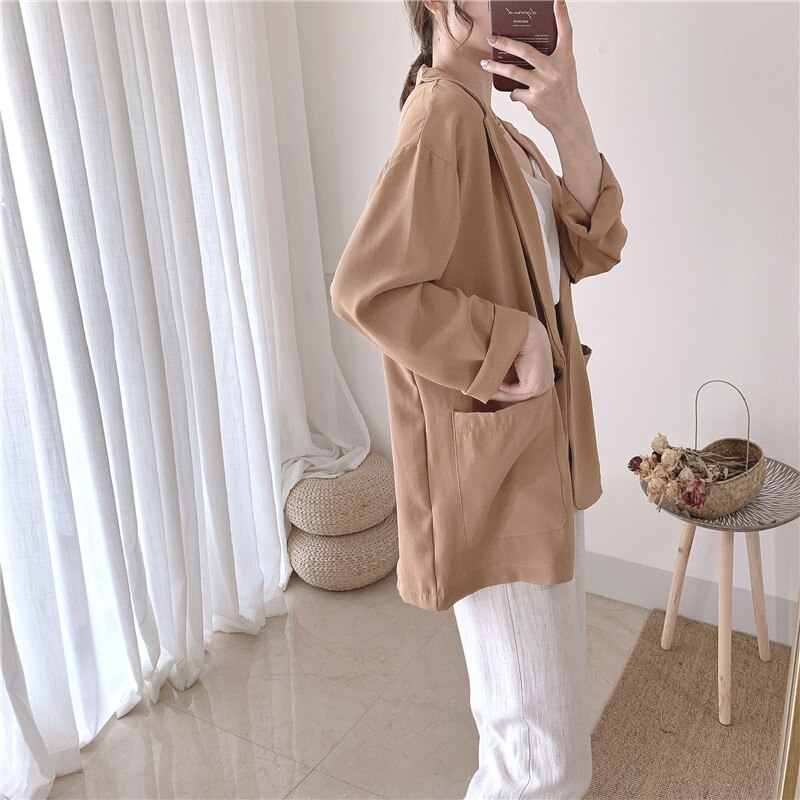 Gravida kvinnor lös stor storlek sömmar kappa ärm huva kofta jacka mamma mamma vårens ytterkläder outfits kläder