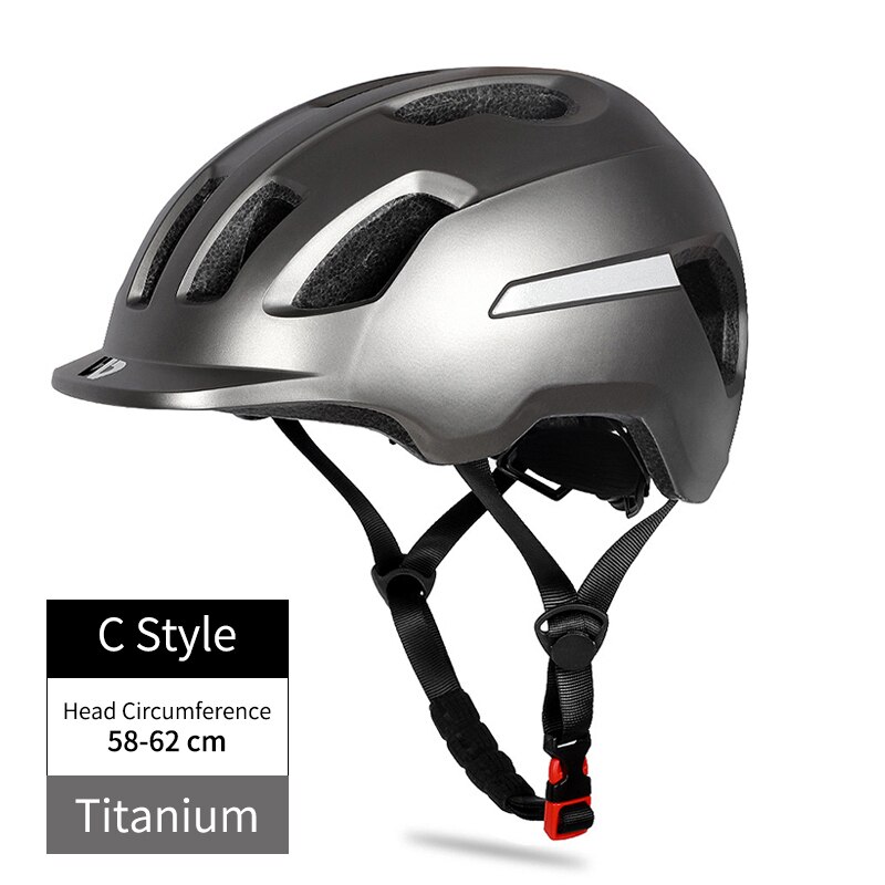 WEST BIKING Bicycle Helmet Trail XC MTB All-terrain Bike Helmet OFF-ROAD Casco Ciclismo Bicicleta Mountain Bike Cycling Helmet: C Style Titanium