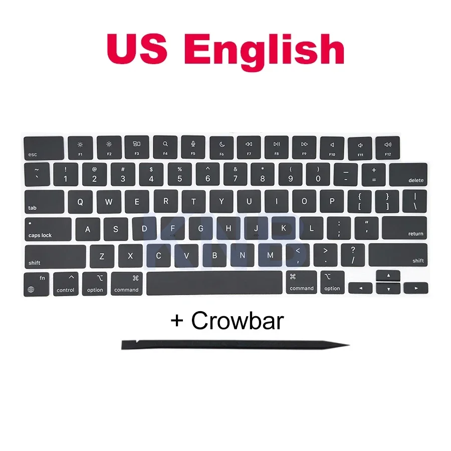 Laptop Keyboard Keys Key Cap Black color For MacBook Air M2 M3 13.6" 15" A2681 A2941 A3113 A3114 Keycap Year: WHITE