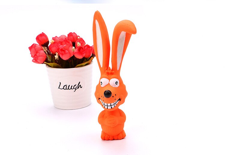 Dog Toy Pet Chew Rubber Bell Squeaky Sound Toys For Dog Funny Games Interactive Bone Doggy Toy Dog Production