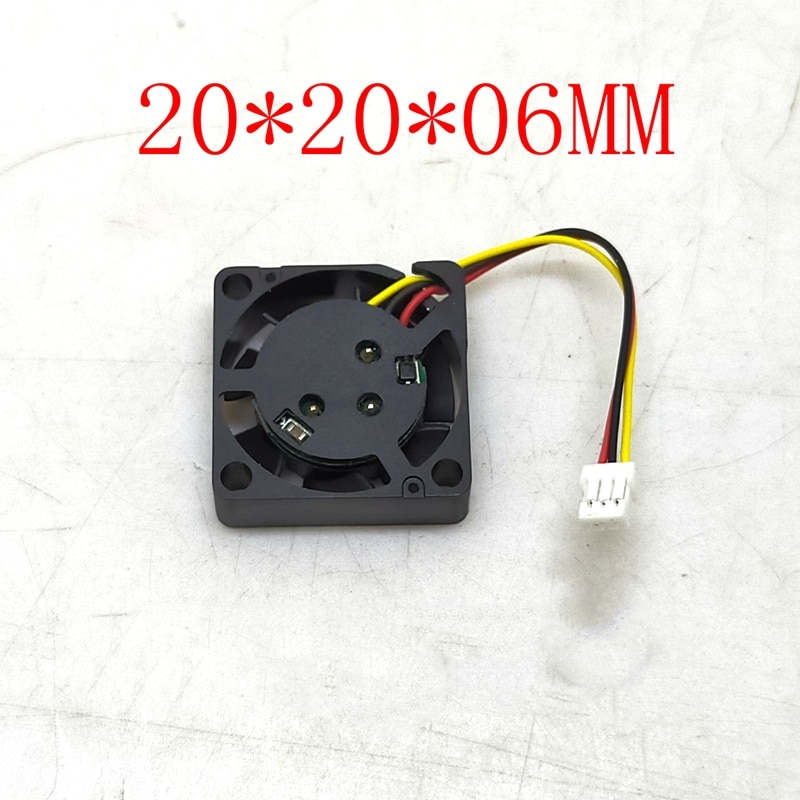 2006 5 V 12 V 2 Cm 20 Mm Fan 20*20*6 Mm Koelventilator Ultradunne fan Mini Laptop Fan 3 Draad