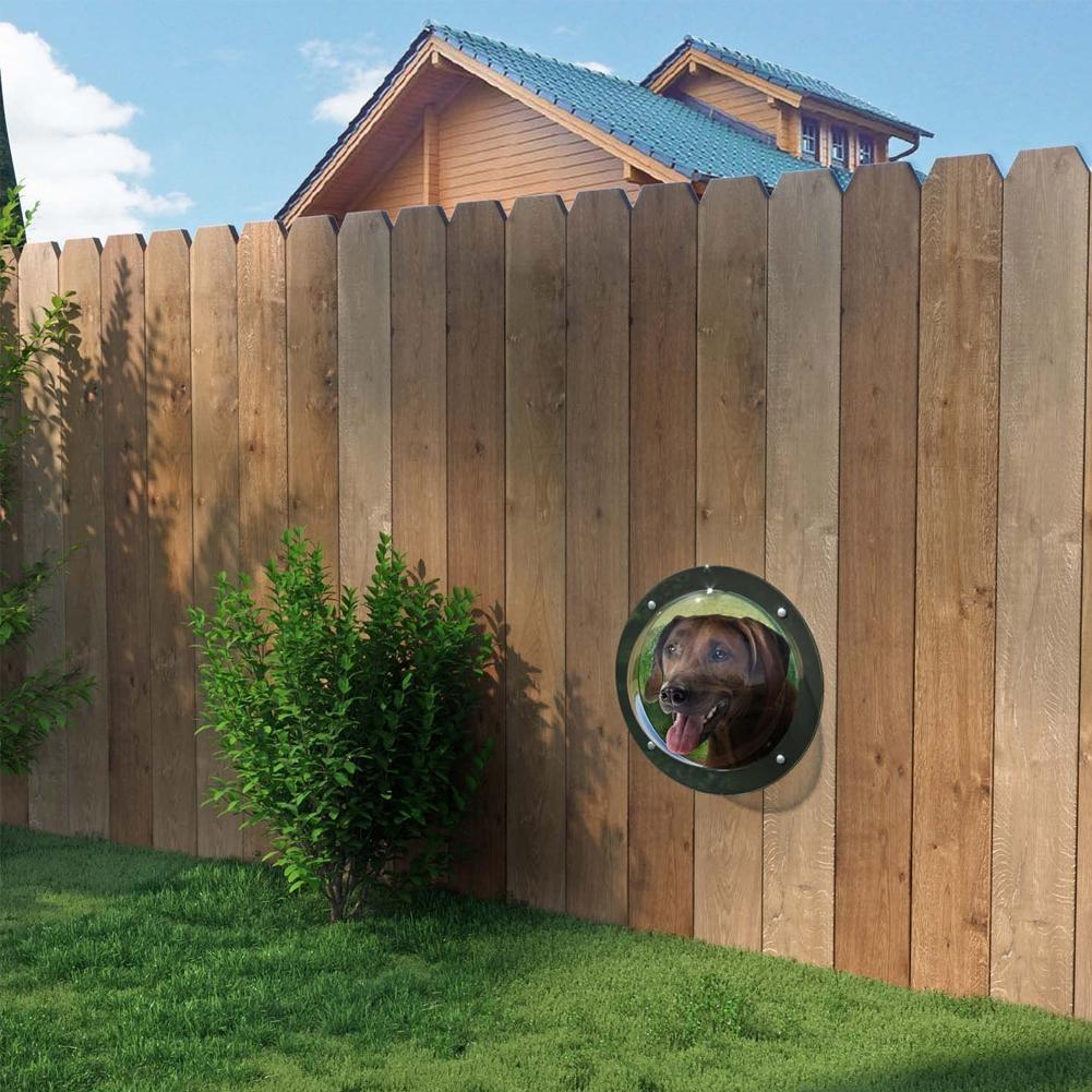 Dog Fence Window For Pet - Durable Acrylic Dog Dome Fence, Reduced Hardware For Backyard Barking, House, Dog Necessary T8Z7