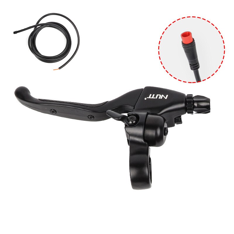 NUTT Electric Brake lever E-bike For Electric Bike E-scooter Bicycle Cut Off Power Aluminum Alloy Brake MTB Road Bike E-Brake: left Aplug brakes