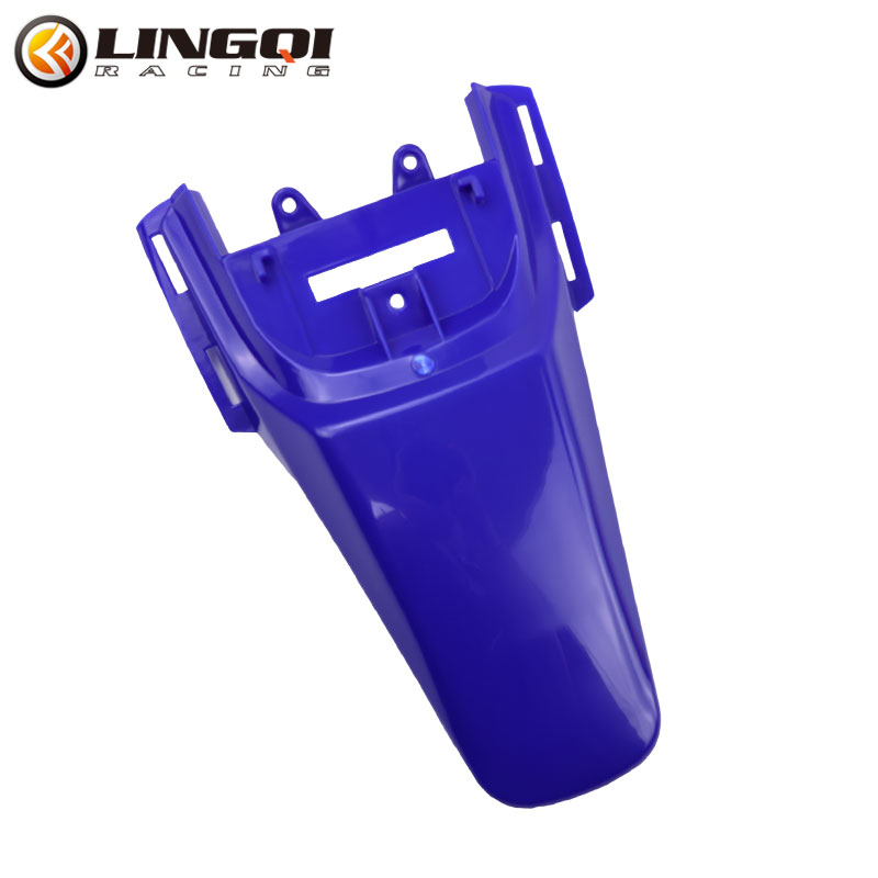 LINGQI CRF50 Rear Fender Motorcycle Pit Dirt Bike Mudguard Mud Guard Plastic Body Cover for CRF 50 Protection Accessories: Blue