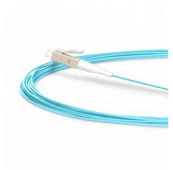 50pcs/lot LC UPC multimode om3 50/125 fiber optic pigtail