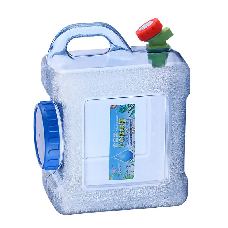 5L Capacity Outdoor Water Bucket with Faucet Portable Pure Water Tank Container for Vehicle Camping Hiking Picnic