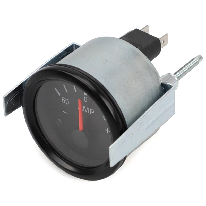 2 Inch 52mm Mechanical Car Cockpit Ammeter Gauge 60-0-60 Amp Meter Gauge 12V Volt