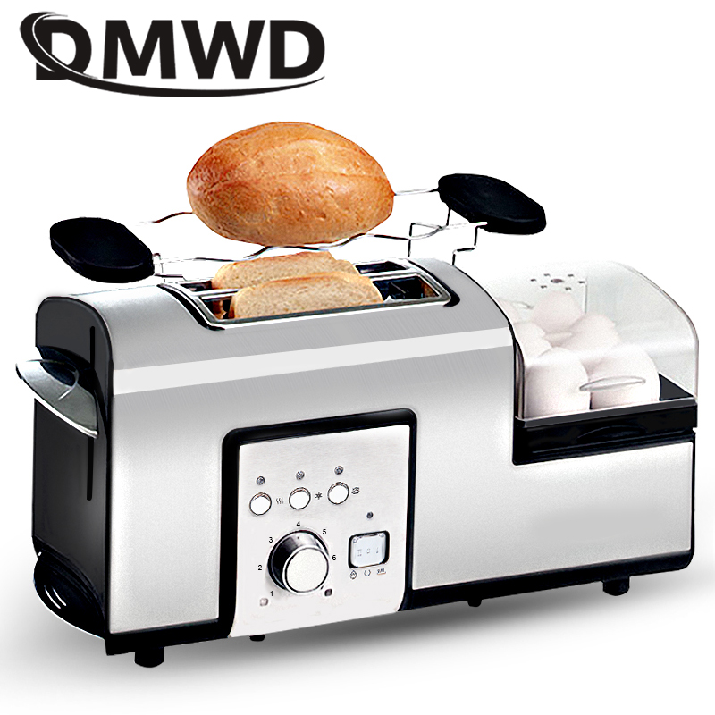 Elektrische Kuchen Brot Toaster Frühstück Waffel Sandwich Grill Backen Maschine Eier Wilderer Kessel Lebensmittel Dampfer Omelett Pfanne