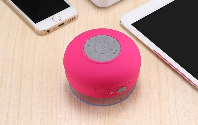 Portable Bluetooth Speaker Draadloze Waterdichte Douche Luidsprekers Voor Telefoon Bluetooth Soundbar Hand Gratis Auto Luidspreker Luidspreker: Rose