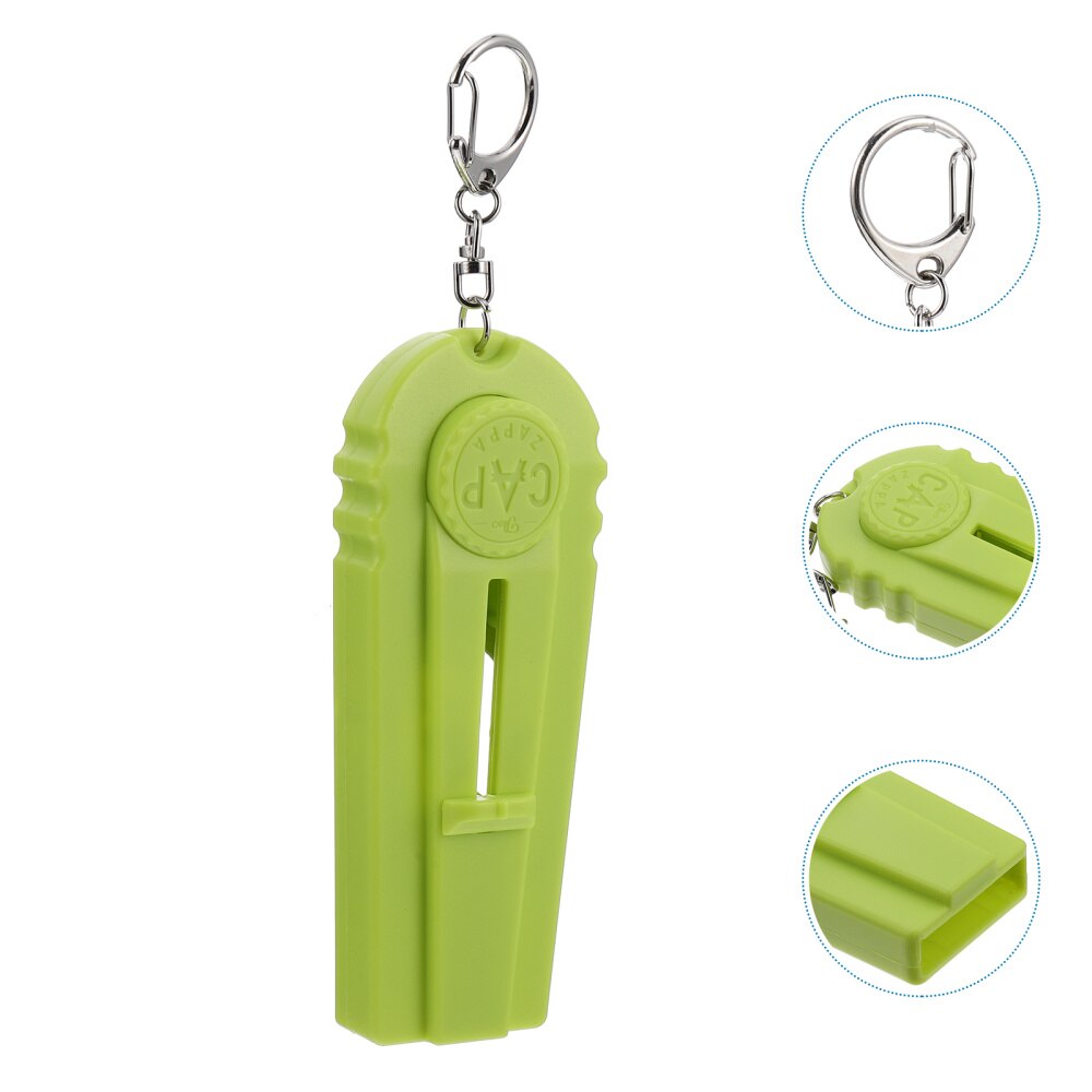 Bottle Cap Launcher Practical Cap Zappa Drink Bottle Opener Bottle Opening Tool: Green