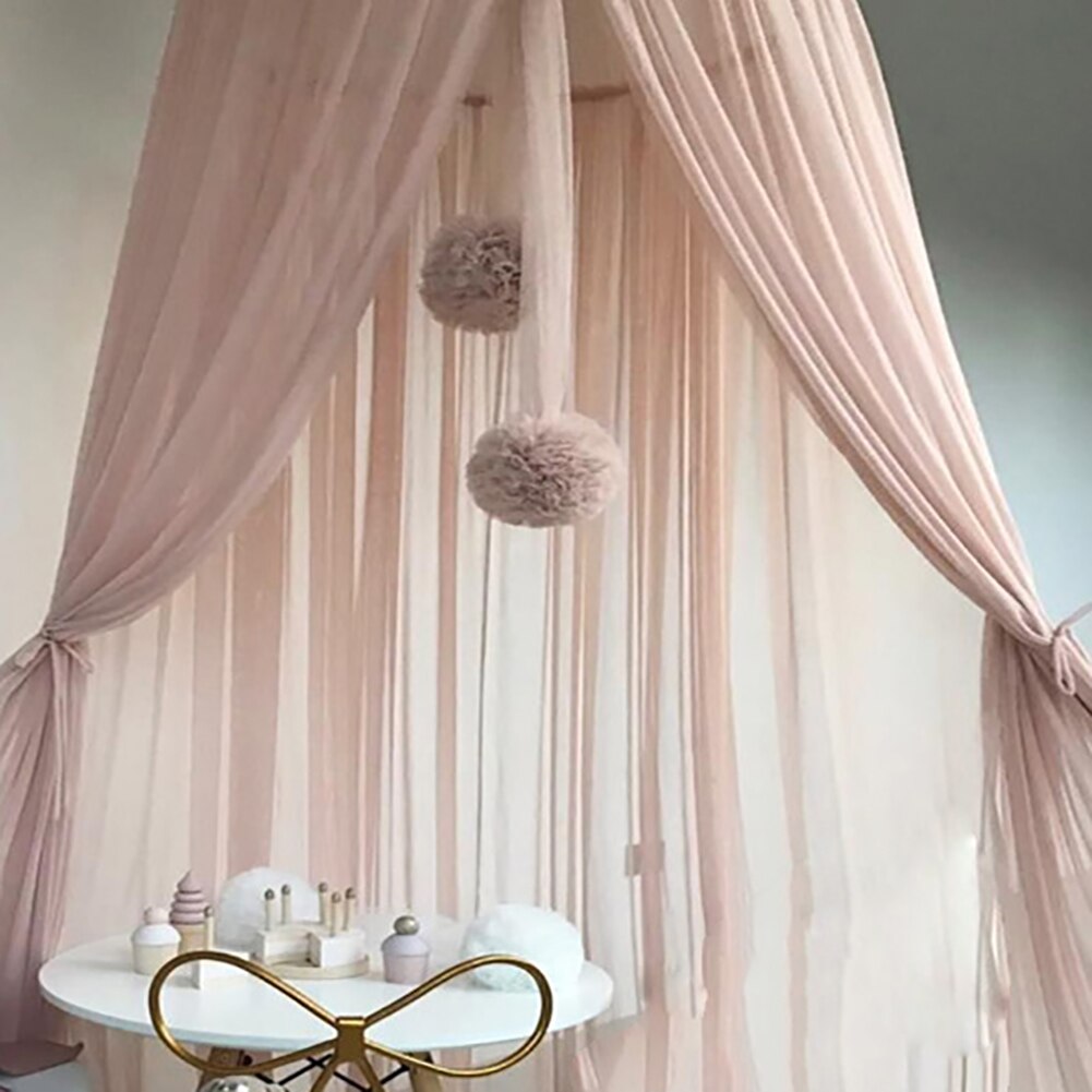 Nordic Baby Klamboe Accessoires Opknoping Bal Prinses Kids Slaapkamer Kinderen Bed Tent Baby Girl Room Decor Crib Netting Bal