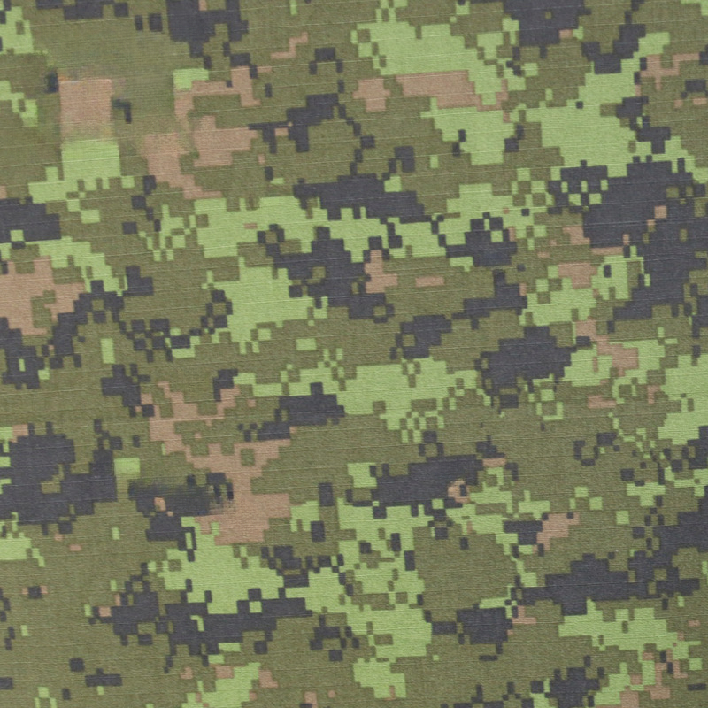 Nylon-Baumwolle aus dem Zweiten Weltkrieg, deutscher Punkt44-Erbsen-Tarnstoff, Kartoffel, Michelle MARPAT, Wasserpflanzen, kanadisches polnisches Camo-Ripstop-Tuch: Grün