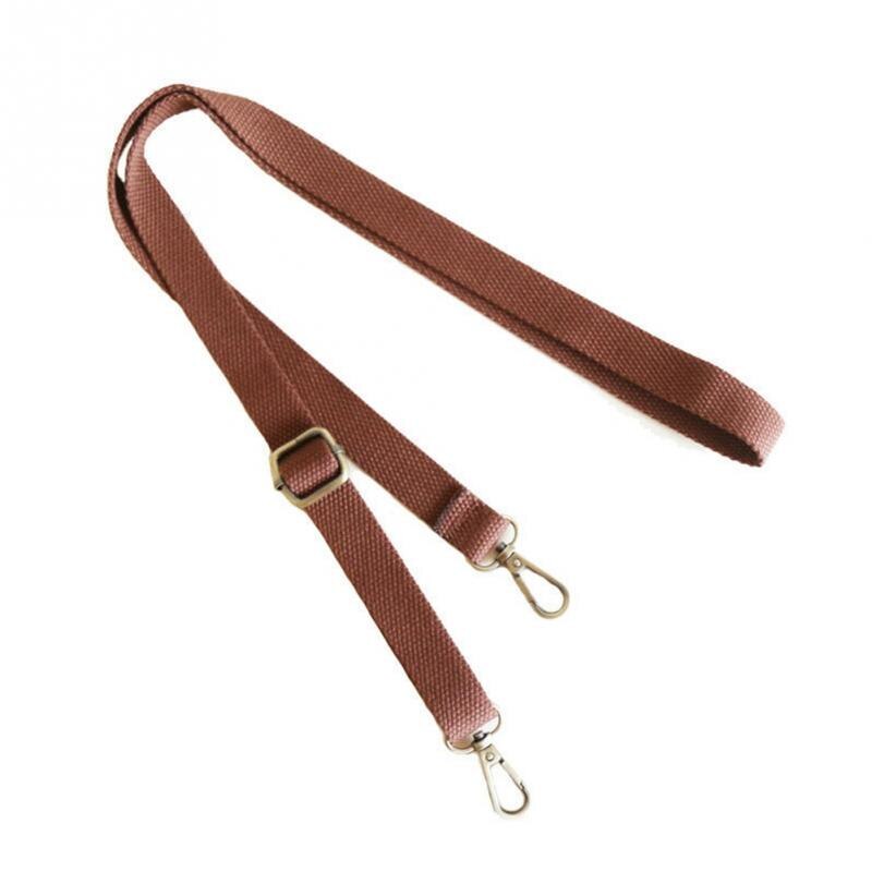 130cm Canvas Bag Strap Adjustable Shoulder Strap Bag Replacement Accessory 6 Colors Candy Color