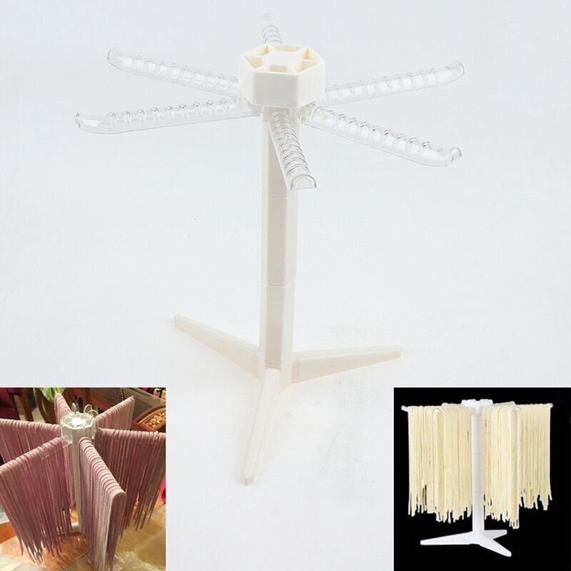 Collapsible Pasta Drying Rack Spaghetti Dryer Stand Noodles Drying Holder