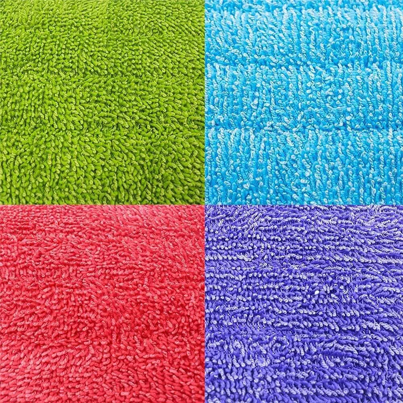 2-teilige Mikrofaser-Ersatz-Mop-Pads, wasch bare Mop-Nachfüllung für Sprüh mops und Mops, Reinigungs werkzeuge, nass und trocken