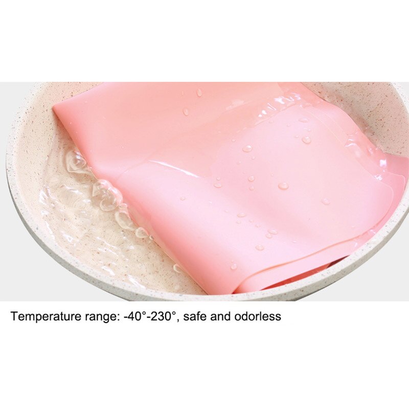 40 x 30cm silikon bordstablett bakisoleringsdyna vattentät halkfri bebisrätt tillbehör barn hem kök servisunderlag