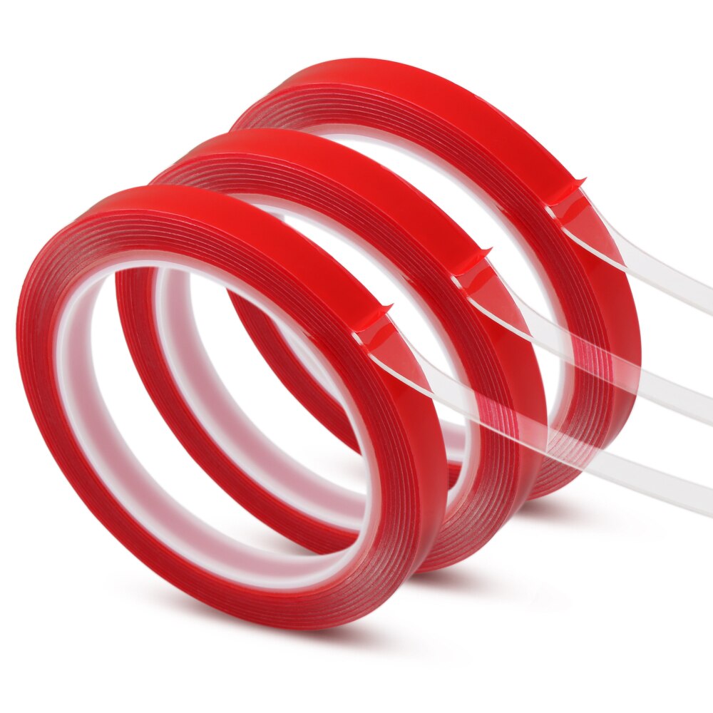 Samochód taśma akrylowa przezroczysta taśma dwustronna naklejki dla mercedes benz w204 w124 w211 w203 w205 dla bmw e90 e46 e39 f10 f30