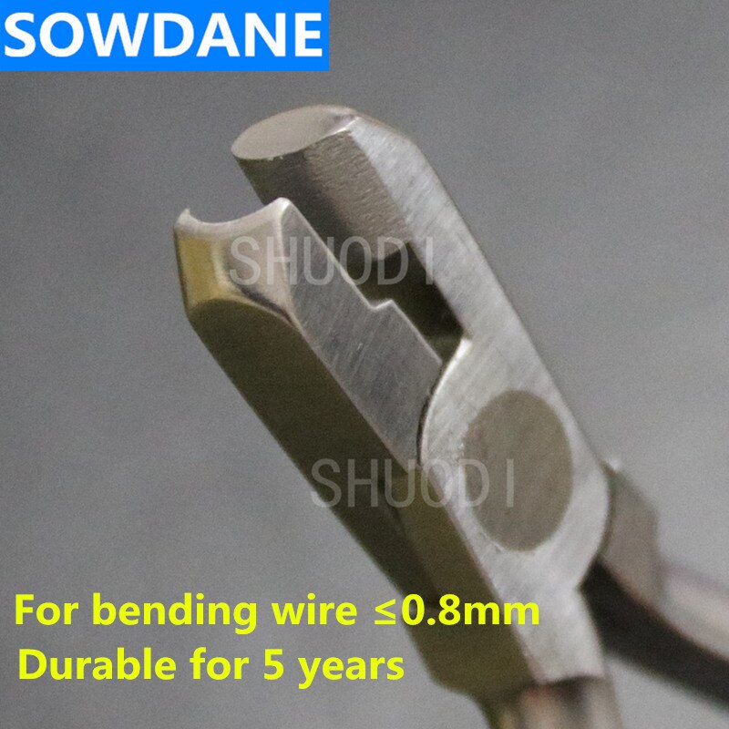 Zahn Kieferorthopädische Werkzeug Labor Labor Schleife Bildet Draht Biegen Zange Schleife bilden Biegen Forcep Instrument Zahnarzt Implantat Werkzeug: C max Pro 0.8mm Kabel
