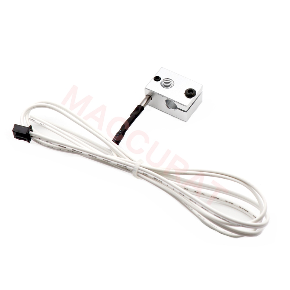 3D Printer Parts Upgraded Aluminium V6 Heat Block 23*16*12 mm For E3D V5 V6 PT100 J-head Extruder HotEnd Heater Heating