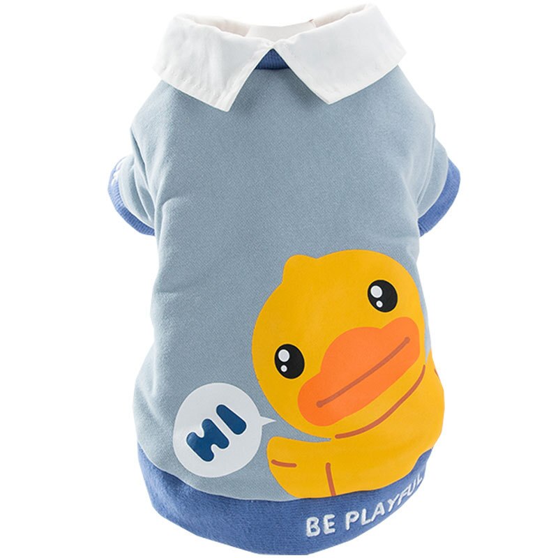 Pet Shirt Clothes Puppy Dog Cloth Printed Pet Shirt Cotton Cat Costumes Dog Autumn Clothes Jacket Coats Pet Clothing