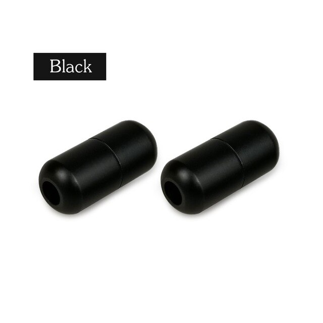 2 st  /1 set metallskosnören låstillbehör utan knytskosnören metall spetslås gör-det-själv-sneaker-kit spetsspänne\"guld silver": Citron gul