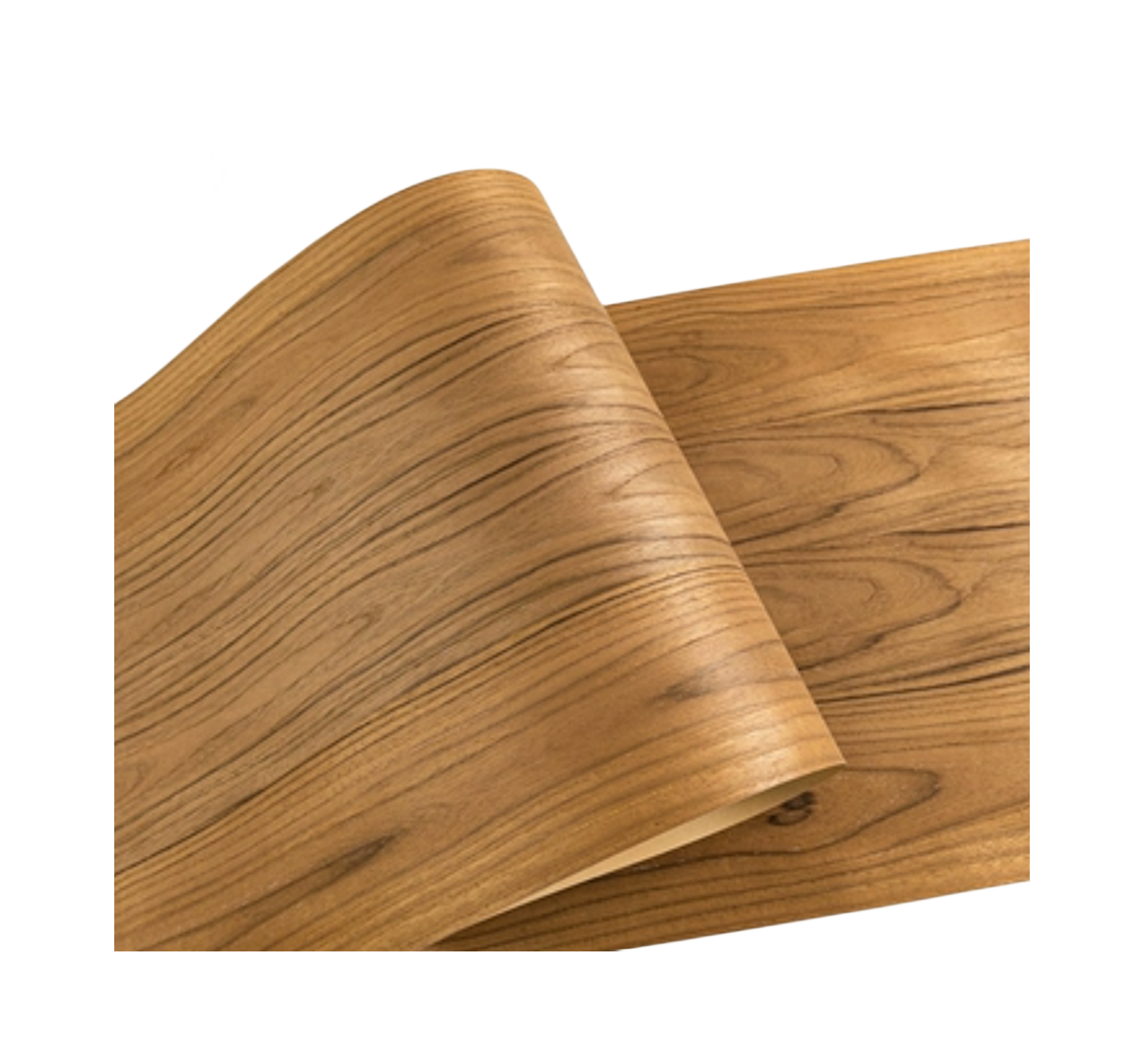 Longueur: 2,5 mètres largeur: 580mm d'épaisseur: 0,25mm placage de bois naturel avec feuilles de placage de bois à motif de teck thaïlandais grande largeur: Default Title