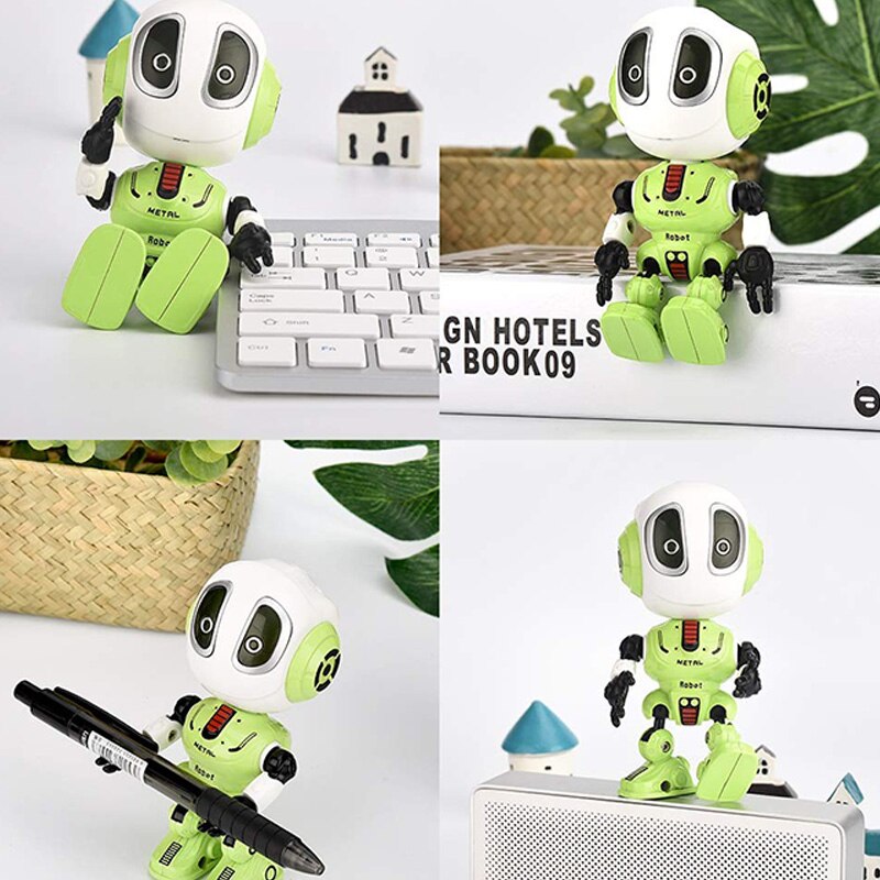 Optagelse talende robot til børn børn legetøj, uddannelsesmæssige robotter legetøj ledede øjne kontaktkontrol bedste fødselsdag i 3 år o