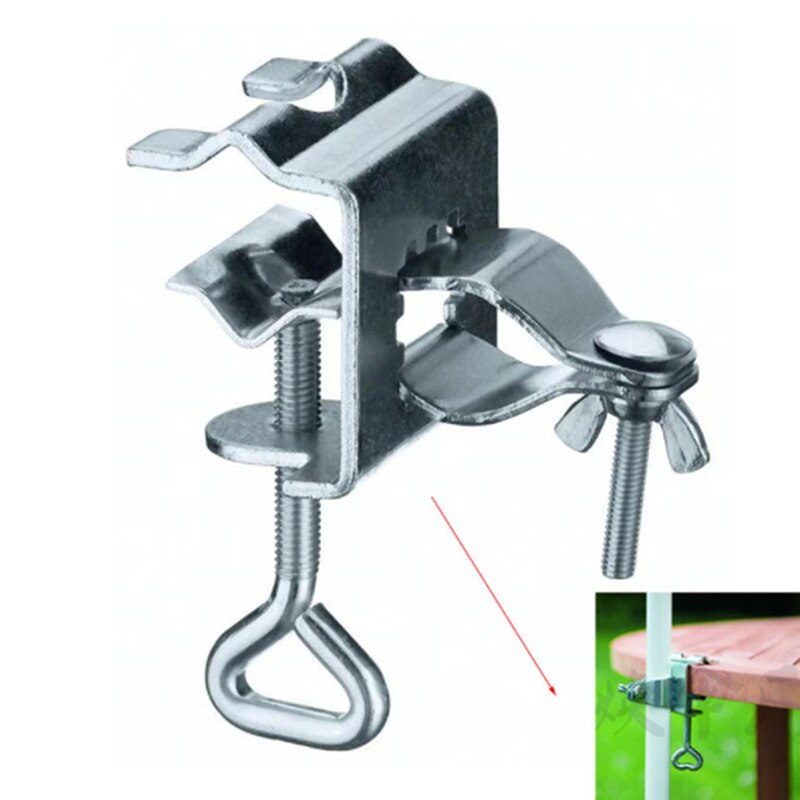 Pince de fixation pour Parasol, en métal Durable, robuste, pour Parasol, pour Parasol, pour Parasol, fourniture de jardin