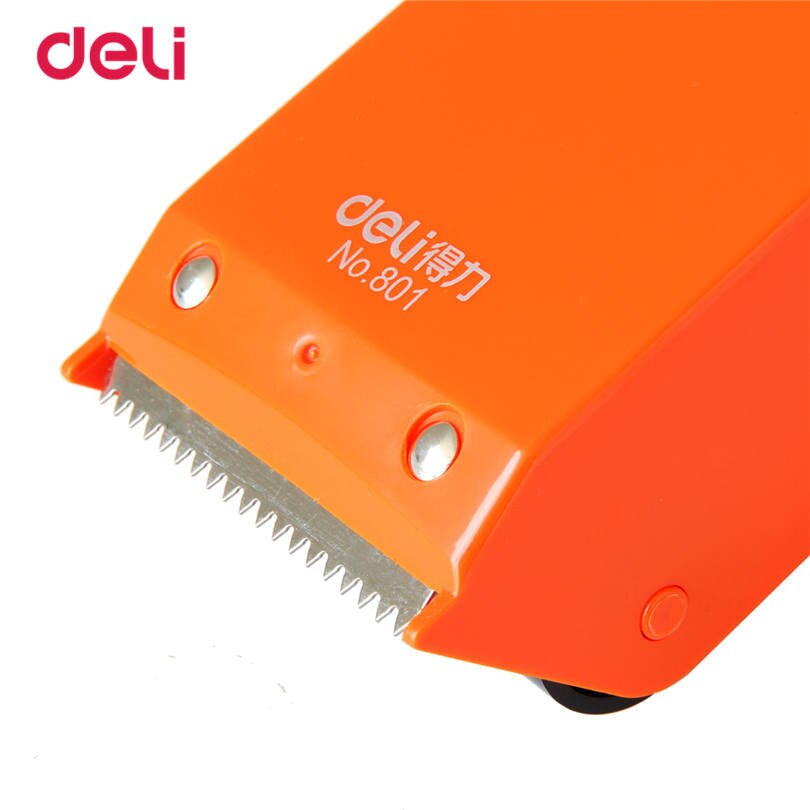 Deli profession Practical Plastic Adhesive Tape cutter tape Dispenser Office Desktop carton supplies tape width less than 48 mm