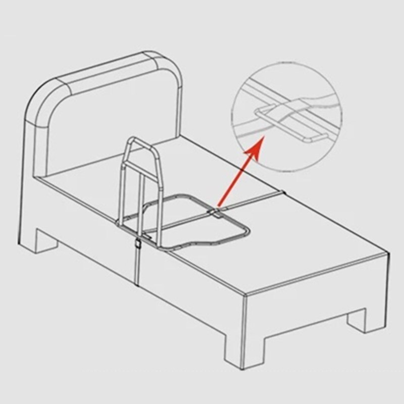 JayCreer Bed Rails for Elderly - Hospital Grade Safety Bed Rail for Adults Seniors, Bed Side Handrail, Senior Adult Handrail