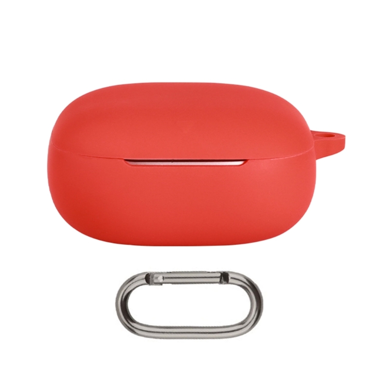 Flexibele zachte siliconen beschermhoesbehuizing voor Anker Soundcore Liberty 5-oordopjes Schokbestendige hoes Krasbestendige hoes: Rood