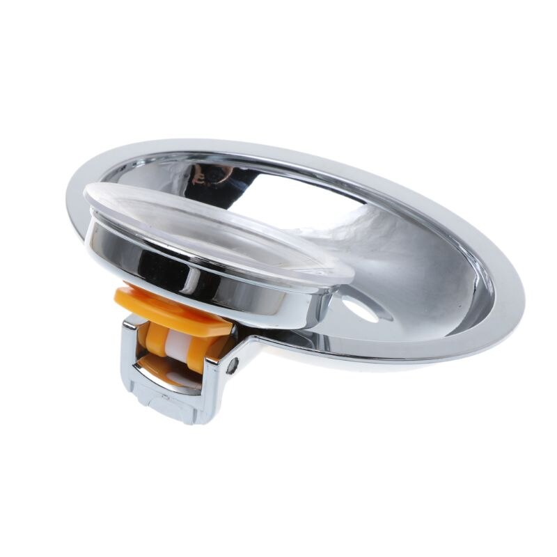 Stainless Steel Vacuum Suction Cup Soap Holder Soap Dish for Bathroom Kitchen