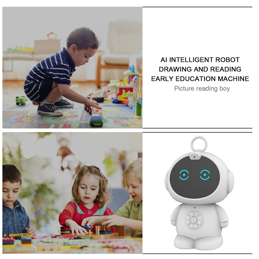 AI Intelligent Robot Drawing And Reading Early Education Machine WIFI Voice Learning Machine Children's Toys