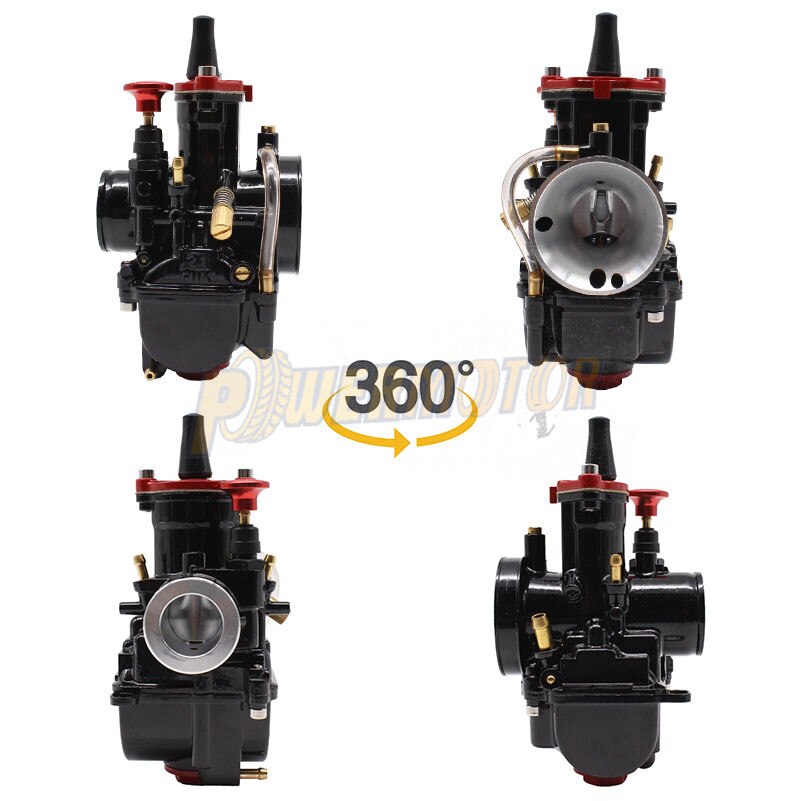 Mikuni-piezas de carburador PWK para motocicleta, 21, 24, 26, 28, 30, 32 y 34mm, piezas de carburador con Power Jet Dirt Bike ATV