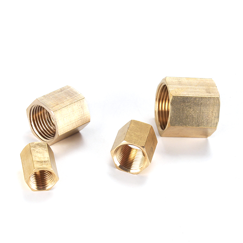 Brass Pipe Fitting Copper Hose Hex Coupling Coupler Fast Connetor Female Thread 1/8&quot; 1/4&quot; 3/8&quot; 1/2&quot; 3/4&quot; BSP For Water Fuel Gas