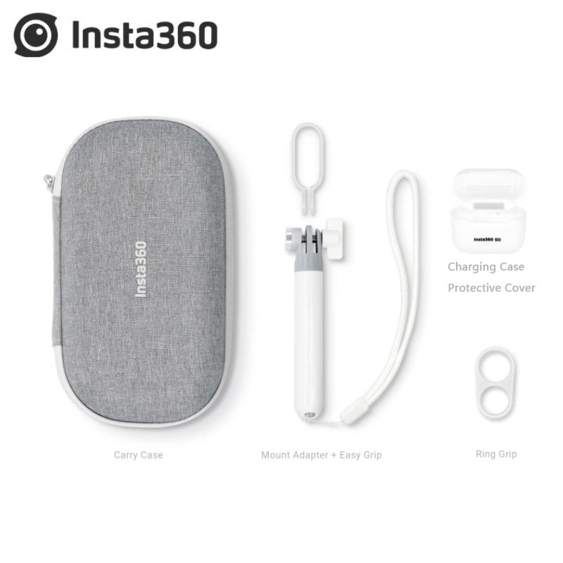 Insta360 GEHEN Prämie Zubehör Bausatz Ring Griff Einfache Griff montieren Adapter Tragen fallen Für Insta360 Gehen Zubehör