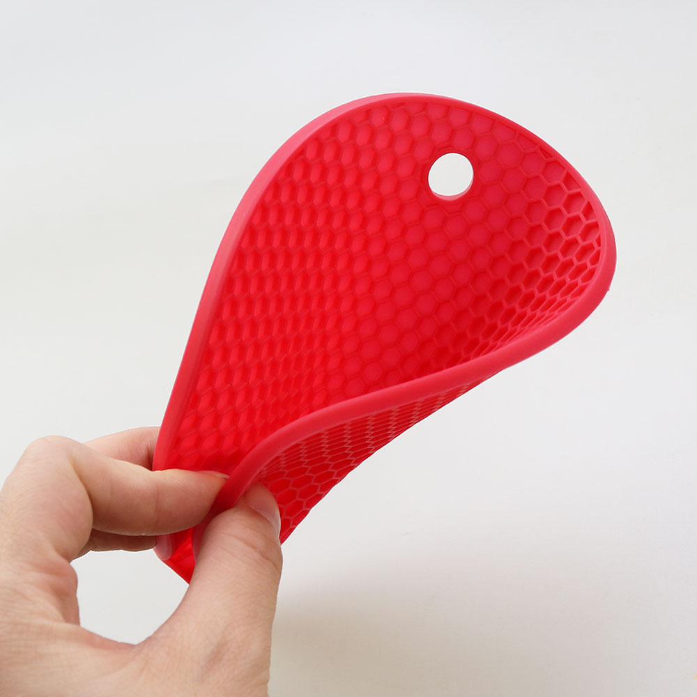 Round Heat Resistant Silicone Honeycomb Mat Drink Cup Coasters Non-slip Pot Holder Table Placemat Kitchen Tools Accessories
