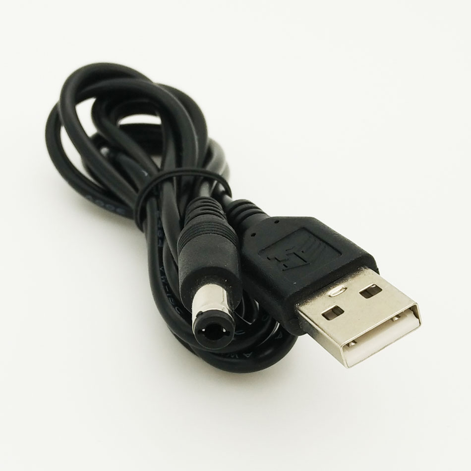 USB Man 5.5mm/2.5mm 5.5*2.5 5.5*2.1 DC Barrel Jack Stroomkabel AC plug Transfer Connector Charger interface converter