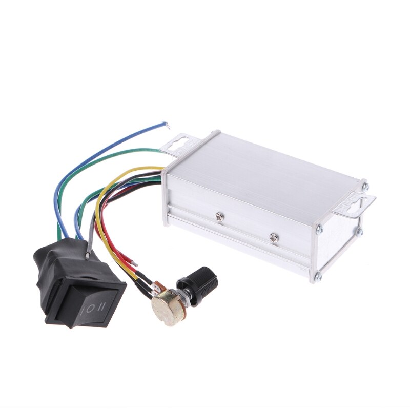 DC 12V 24V 36V 48V SoftStart Reversible Motor Speed Control PWM Controller PWM