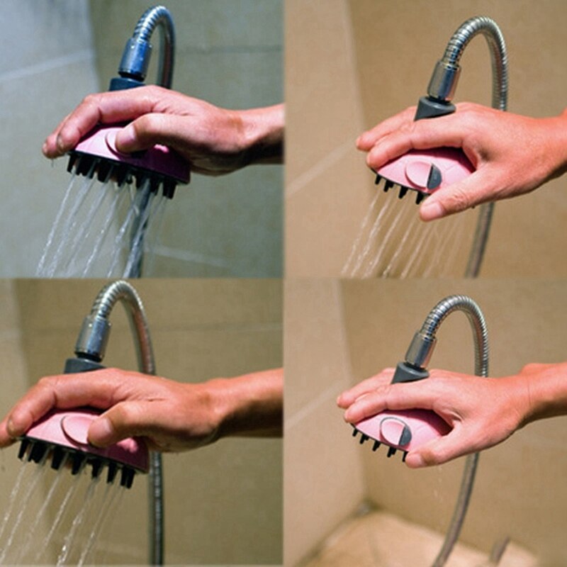 Pet Bathing Tool Comfortable Massager Shower Tools Cleaning Washing Bath Sprayers Hand Massage Dog Long Hose Brush /