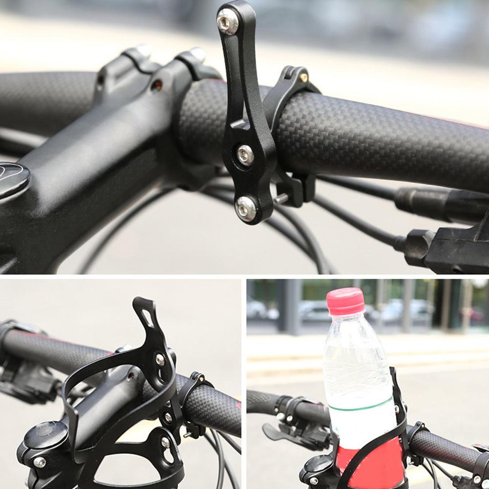 MTB Road Bicycle Bottle Water Clamp Bicycle Bottle Holder Aluminum Alloy Kettle Rack Bolt Cage Adapter Cycling Accessories