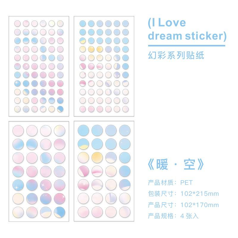 188 Pcs Ronde Kleur Codering Cirkel Dot Sticker Labels Verschillende Stijl Ronde Sticker Voor Planner Plakboek Diy Craft Decoratie: B