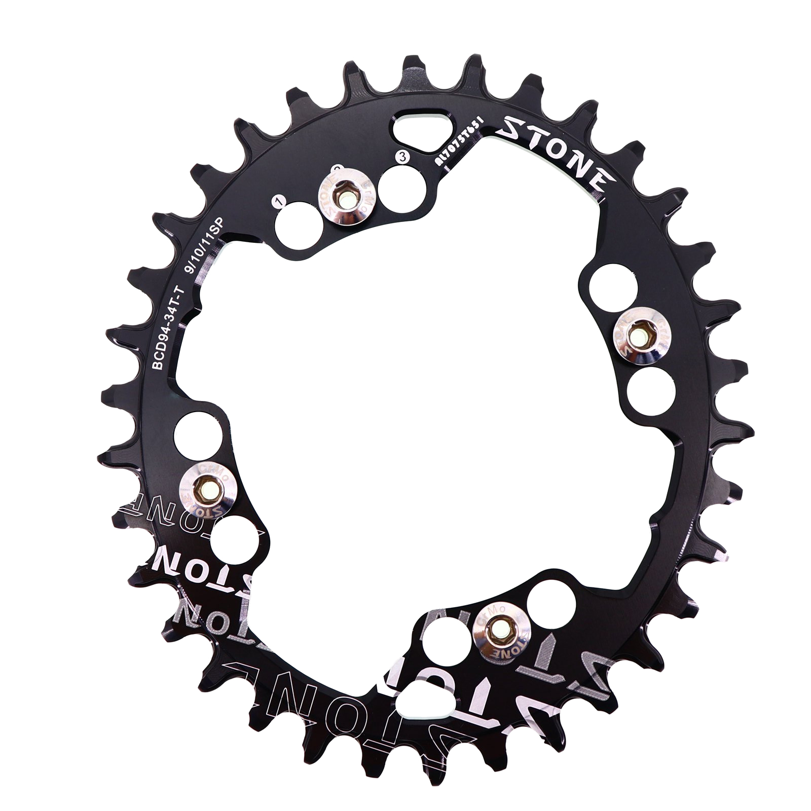 Plateau De Pédalier Vélo Ovale 104 BCD - 32T à 52T Dents, Couronne VTT Vélo Route Montagne - QAINKUN