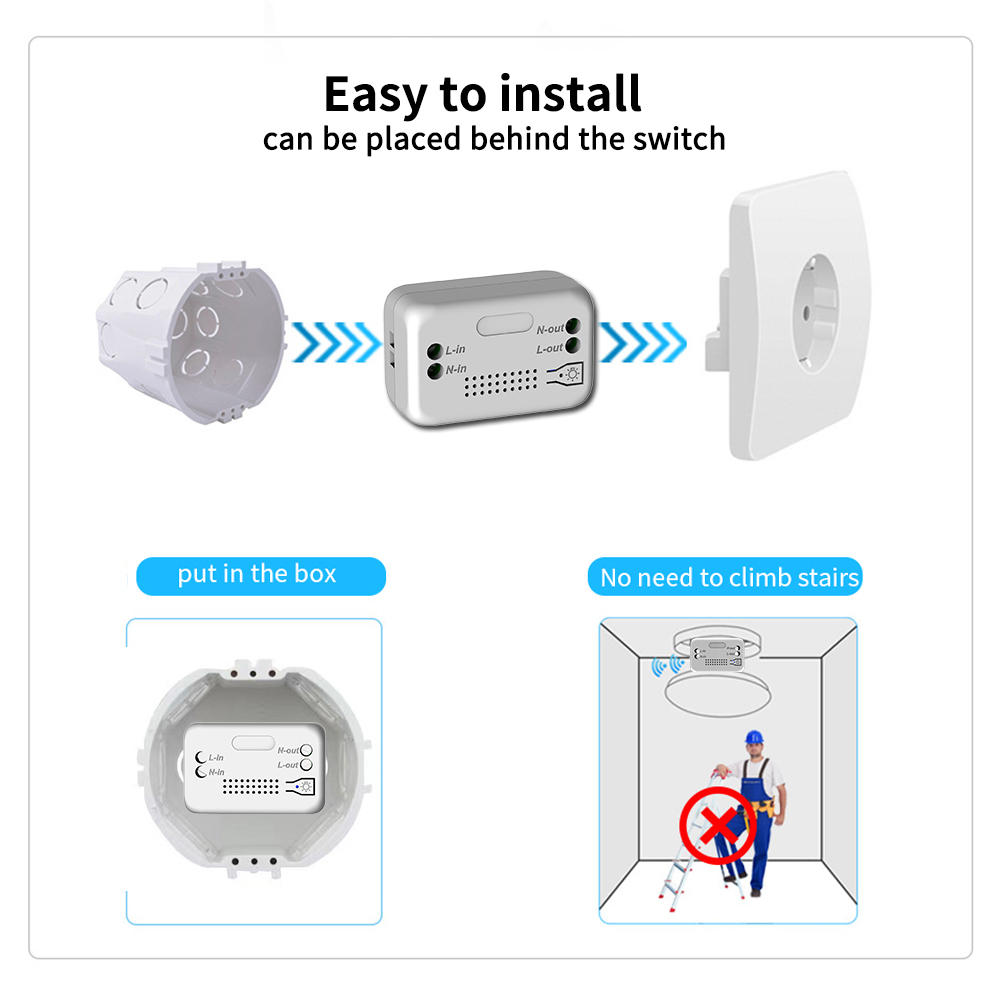 Cerhot self powered Wireless Switch Push Button Receive On Off Relay RF Wall Light Switch No battery No wiring Led Lamp Switch
