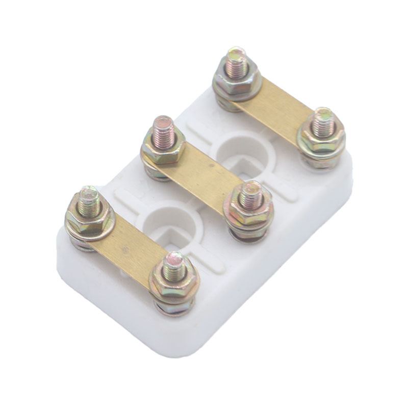 2 pcs Motor Terminal Block Wiring Board Rac Three-phase