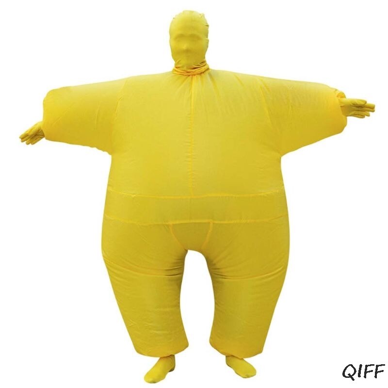 Inflatable Full Body Jumpsuit Cosplay Costume Adults Christmas Blowup Outfits: Y